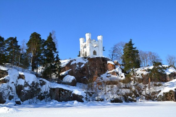Выборг Монрепо зимой