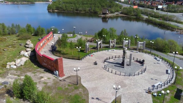 Семеновское озеро Мурманск парк
