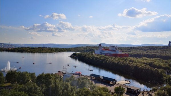 Смотровая площадка Мурманск Семеновское озеро