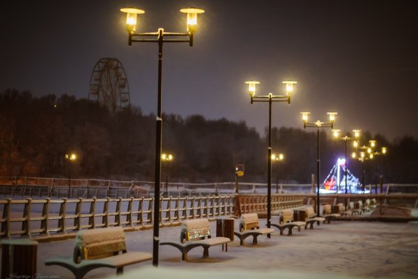 Семеновское озеро Мурманск зимой