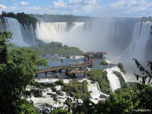 Водопады Игуасу (Фос-Ду-Игуасу, Аргентина-Бразилия)