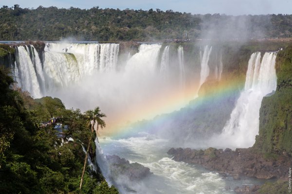 Национальный парк Игуасу глотка дьявола
