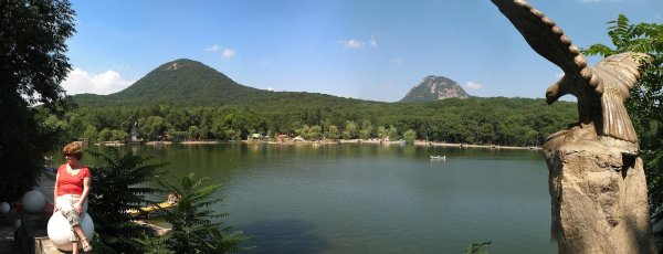 Курортное озеро в Ессентуках