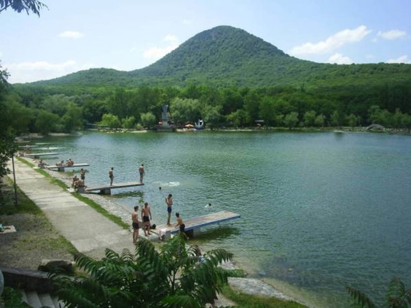 Городское озеро Железноводск