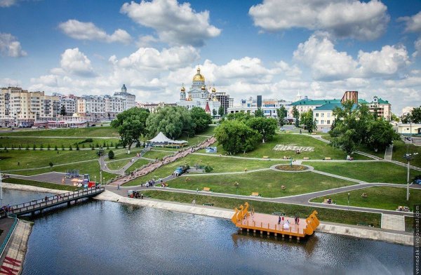 Набережная города Саранск