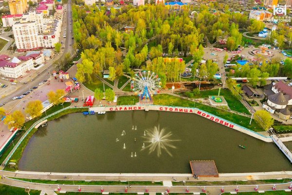 Саранск река саранка парк Пушкина