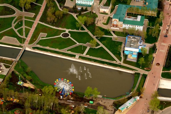 План парка Пушкина в Саранске