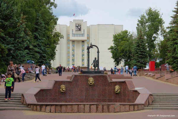 Фонтанный спуск Саранск