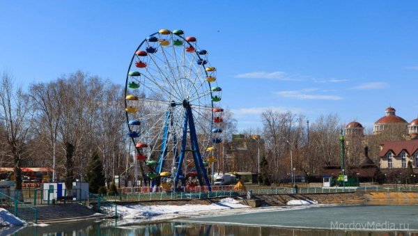 Парк Пушкина Саранск аттракционы