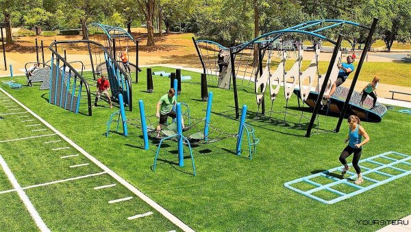 Современные спортивные площадки
