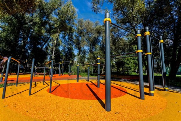 Воркаут площадка парк Гагарина Самара