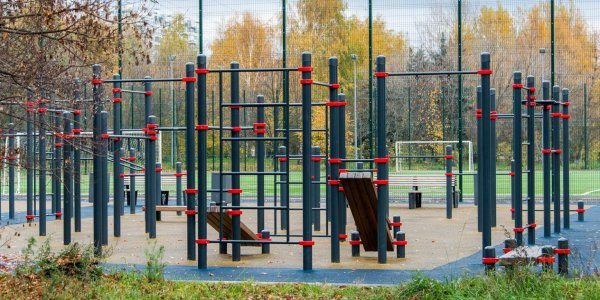 Спортплощадка в парке 850 летия Владимир