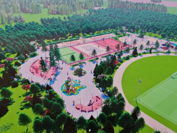 Спортивный парк стадион