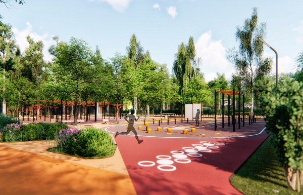 Южное озеро Черноголовка парк отдыха