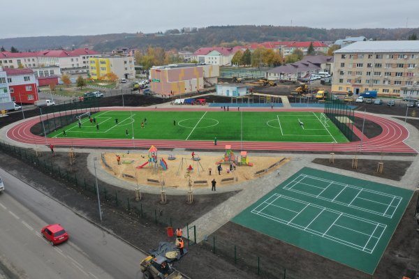 Новый стадион в Борисовке