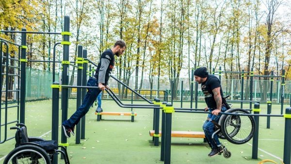 Спортивная площадка для инвалидов