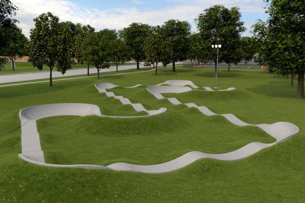 Геопластика парк Горького