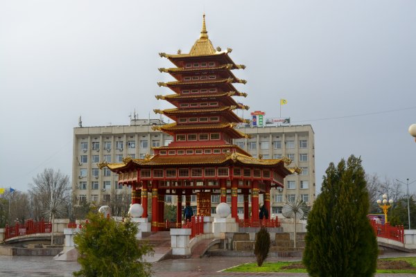 Парк Дружба в Элисте Калмыкия