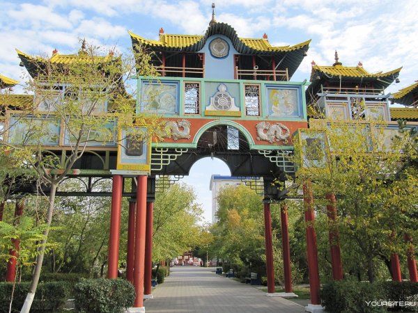 Калмыкия золотые ворота Алтн Босх