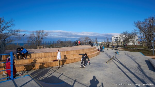 Парк Учкуевка скейтпарк