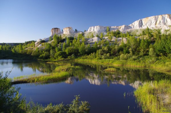 Карьер белый колодец Воронежская область