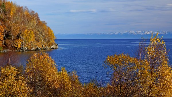 Иркутск Байкал осень