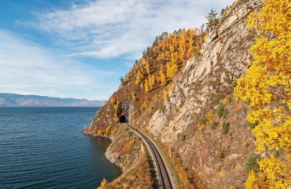 Кругобайкальская железная дорога Слюдянка