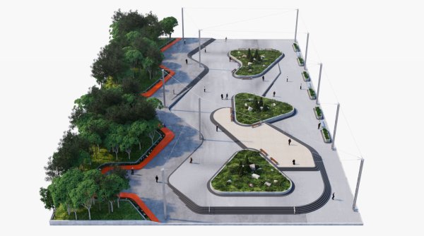 Парк 3ds Max
