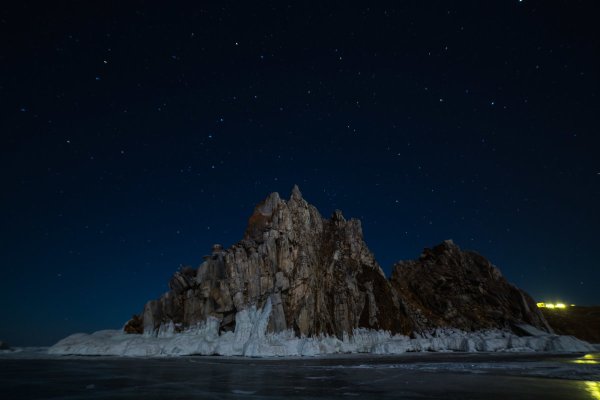 Мыс Бурхан ночью