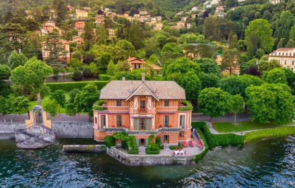 Виллы на озере Комо в Италии