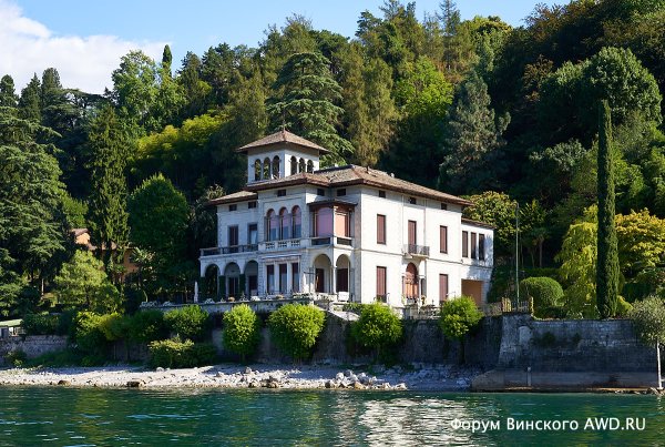 Вилла Соловьева на озере Комо