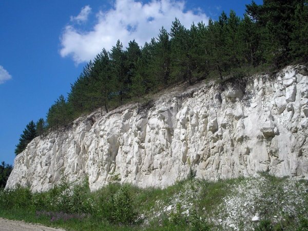 Хвалынский национальный парк меловые горы