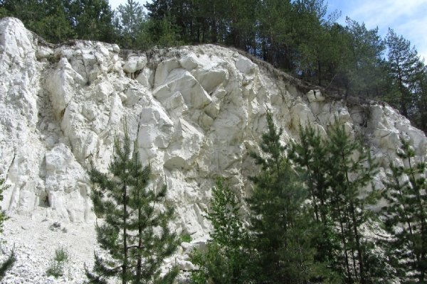 Хвалынские меловые горы в Саратовской области