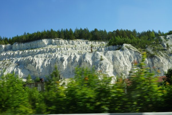 Хвалынский район меловые горы