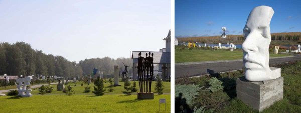 Скульптурный парк Легенда, село Рамзай