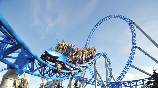 Турция парк легенд американские горки