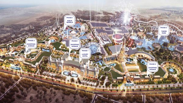 Тематический парк в Турции the Land of Legends