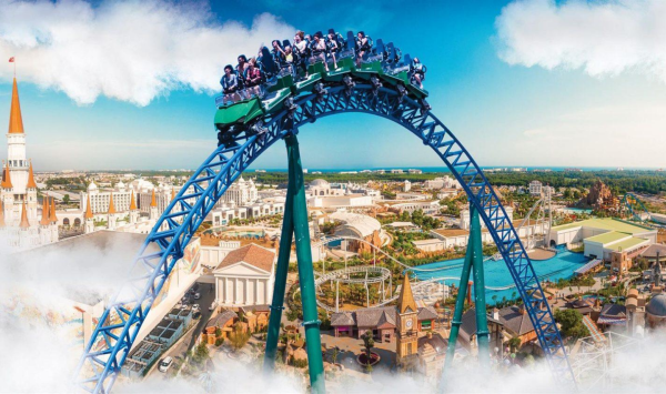 Парк аттракционов Белек Турция