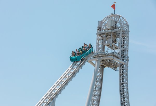 Турция парк легенд американские горки