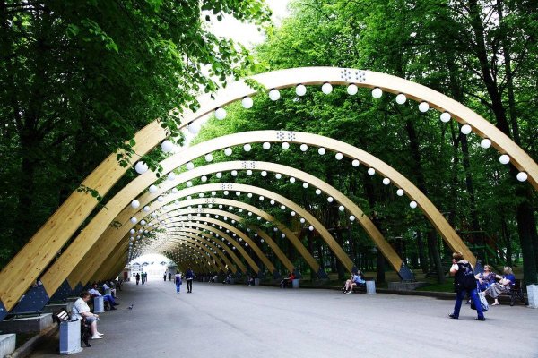 Парк Сокольники арка