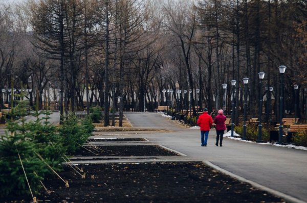 Парк у вечного огня Магнитогорск
