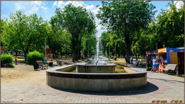 Большой сквер Металлургов, Магнитогорск