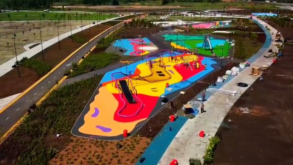 Парк Притяжение Магнитогорск территория