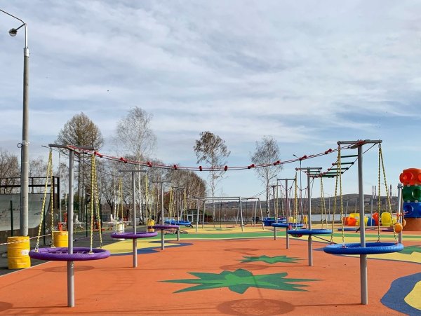 Новая площадка в Магнитогорске детская
