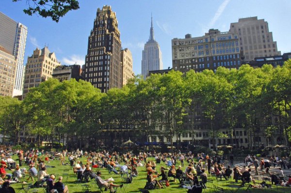 Bryant Park в Нью-Йорке