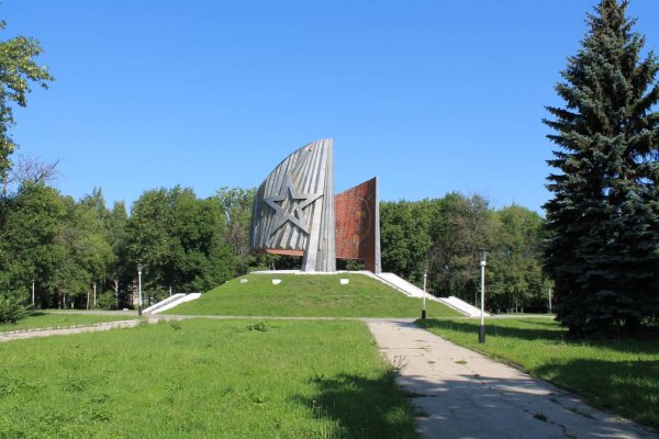 Вечный огонь на автозаводе в Нижнем Новгороде