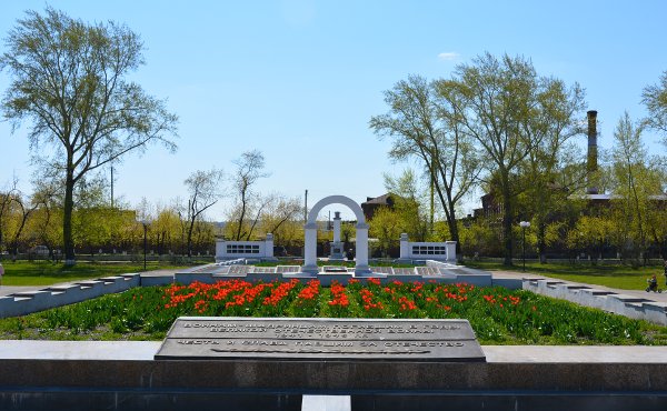 Сквер Победы Шадринск