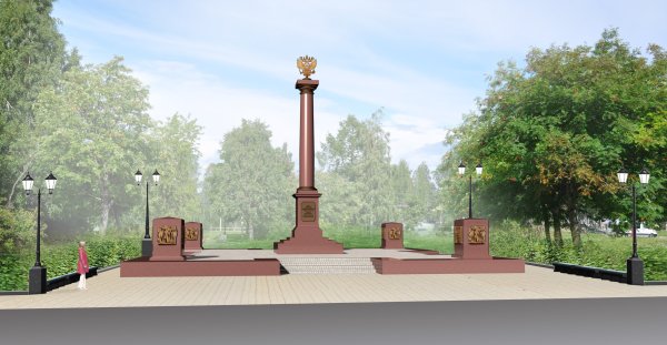 Стела «город воинской славы» (Великие Луки)