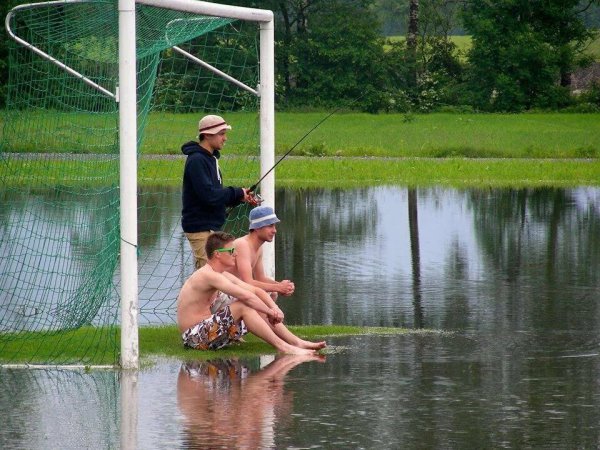 Забавные случаи на рыбалке