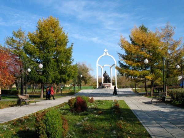 Абакан Черногорский парк новый